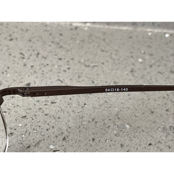 PARADE EYEWEAR FRAMES ONLY AVALON PR1610 BROWN 54/18/140 FLEX HINGE RG15 READ main image 9